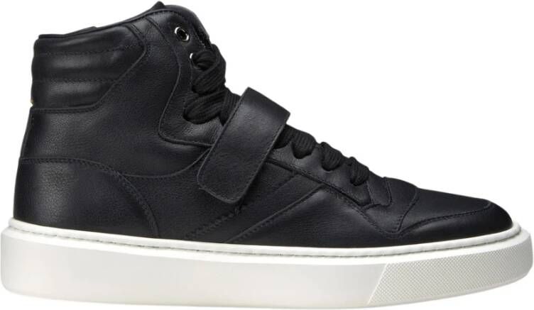 Doucal's Leren sneakers voor dames | zwart Black Dames