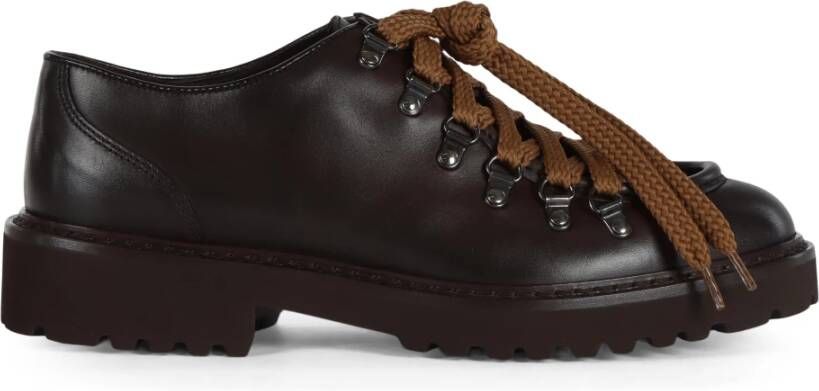 Doucal's Leren Veterschoenen Brown Heren