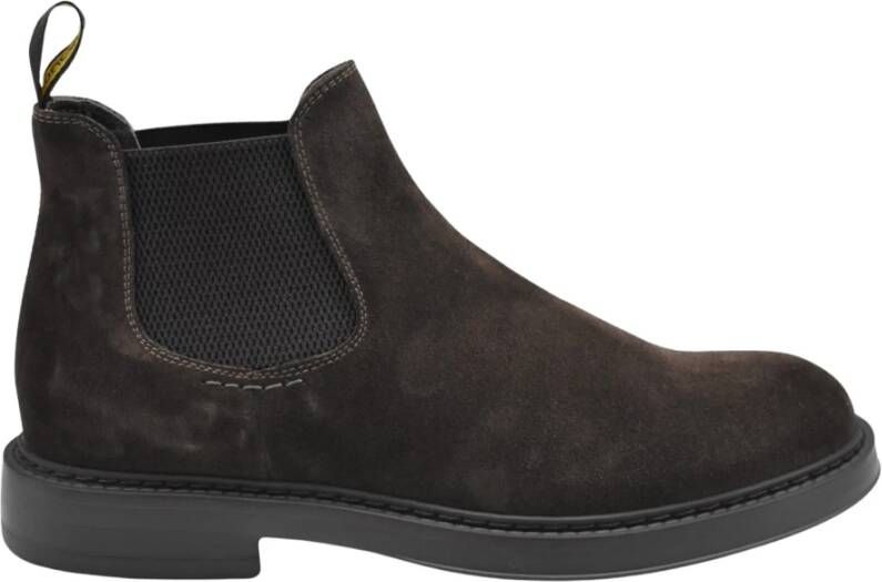 Doucal's Mink Veterschoenen Elegante Stijl Brown Heren