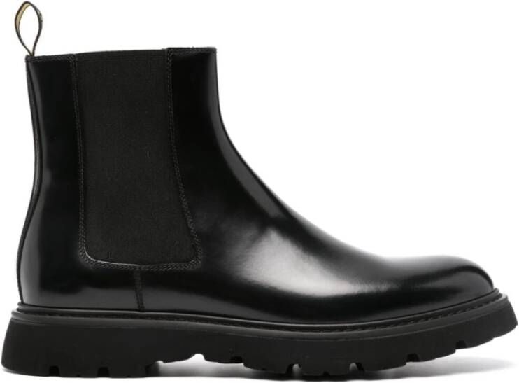 Doucal's Nero Beatles Stijlvolle Schoenen Black Heren