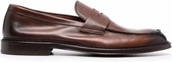 Doucal's Penny Harley Loafers Brown Heren