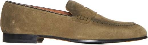 Doucal's Platte Schoenen Adler Green Heren