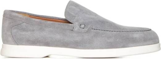 Doucal's Platte Schoenen Adler Wassen Gray Heren