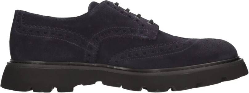 Doucal's Platte schoenen Blauw Blue Heren