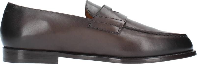 Doucal's Platte schoenen Donkerbruin Brown Heren