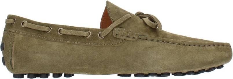 Doucal's Platte schoenen Groen Green Heren