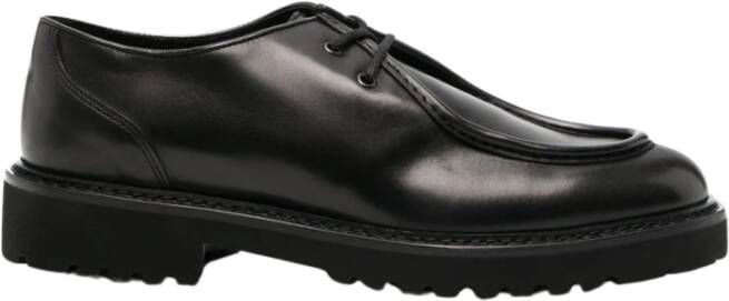 Doucal's Platte Schoenen voor Mannen Black Heren