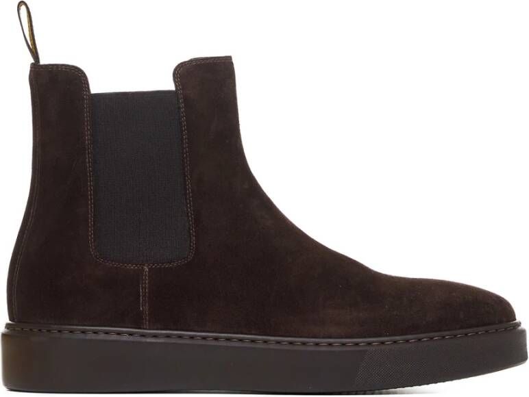 Doucal's Platte schoenen voor vrouwen Brown Heren