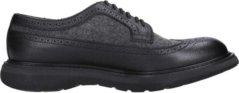 Doucal's Platte schoenen Zwart Black Heren