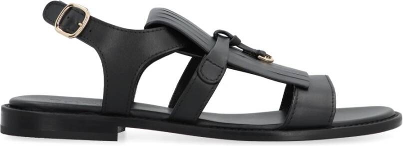 Doucal's Sandals Black Dames