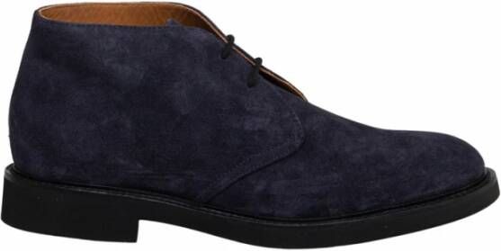 Doucal's Suède Chukka Laars Blue Heren