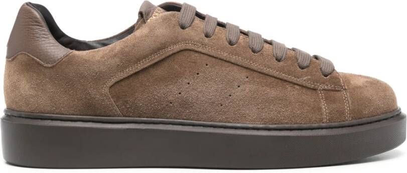 Doucal's Suede Sneakers Brown Heren