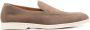 Doucal's Taupe Bruin Leren Platte Schoenen Brown Heren - Thumbnail 1