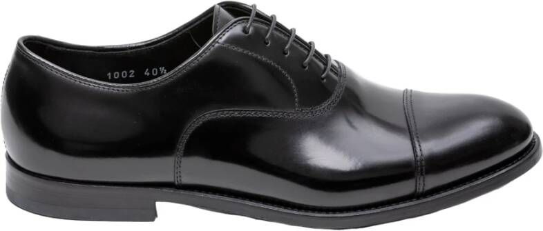 Doucal's Werk Schoenen Italiaans Leer Professionele Stijl Black Heren