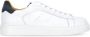 Doucal's Witte leren sneakers ronde neus White Heren - Thumbnail 1