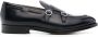 Doucal's Zwarte leren dubbele gesp loafers Black Heren - Thumbnail 1