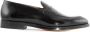 Doucal's Zwarte Leren Loafer Schoenen Black Heren - Thumbnail 1