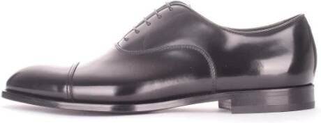 Doucal's Werk Schoenen Italiaans Leer Professionele Stijl Black Heren