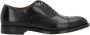 Doucal's Zwarte Oxford Leren Platte Schoenen Black Heren - Thumbnail 1