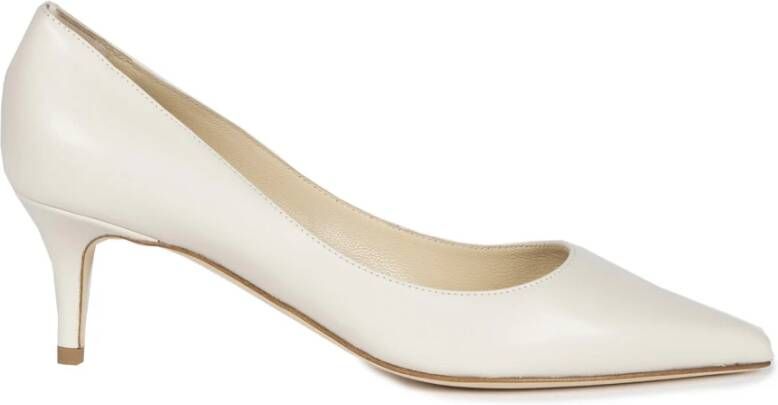 Douuod Woman Puntige Neus Stiletto Pumps White Dames