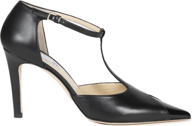 Douuod Woman Stiletto Pumps met puntige neus Black Dames