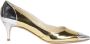 Douuod Woman Zilver Bicolor Stiletto Pumps Multicolor Dames - Thumbnail 1