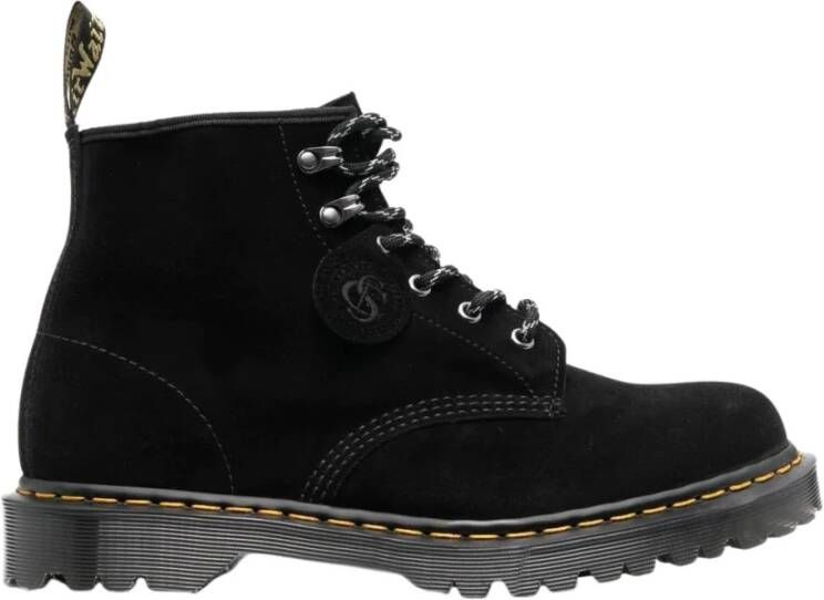 Dr. Martens 101 Repello Kalfssuède Laarzen Black Dames