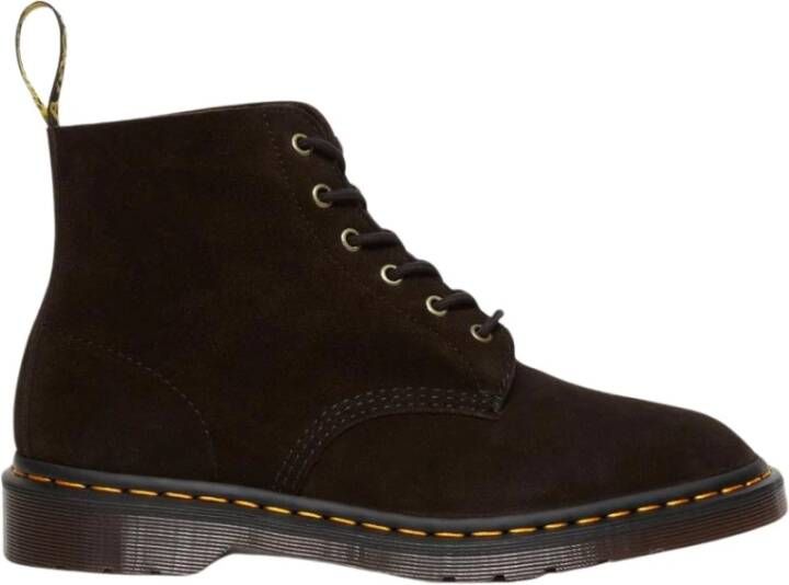 Dr. Martens 101 UB Repello Calf Suède Laars Brown Heren