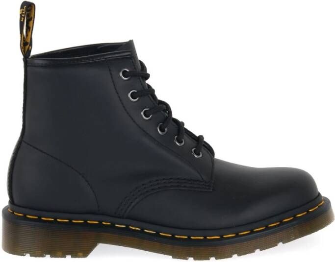 Dr. Martens 101 Zwarte Nappa Leren Laarzen Black Dames