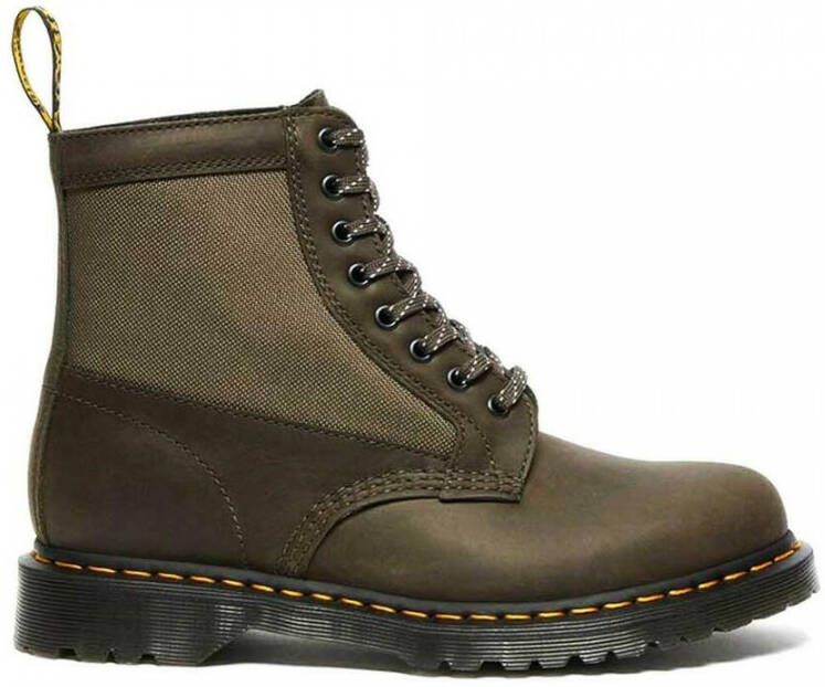 Dr. Martens Heren Stoffen en Leren Enkellaarzen Brown Heren