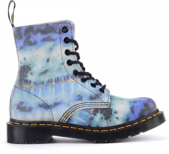 Dr Martens 1460 Pascal Tie Dye Boots Dr. Martens Blauw Dames