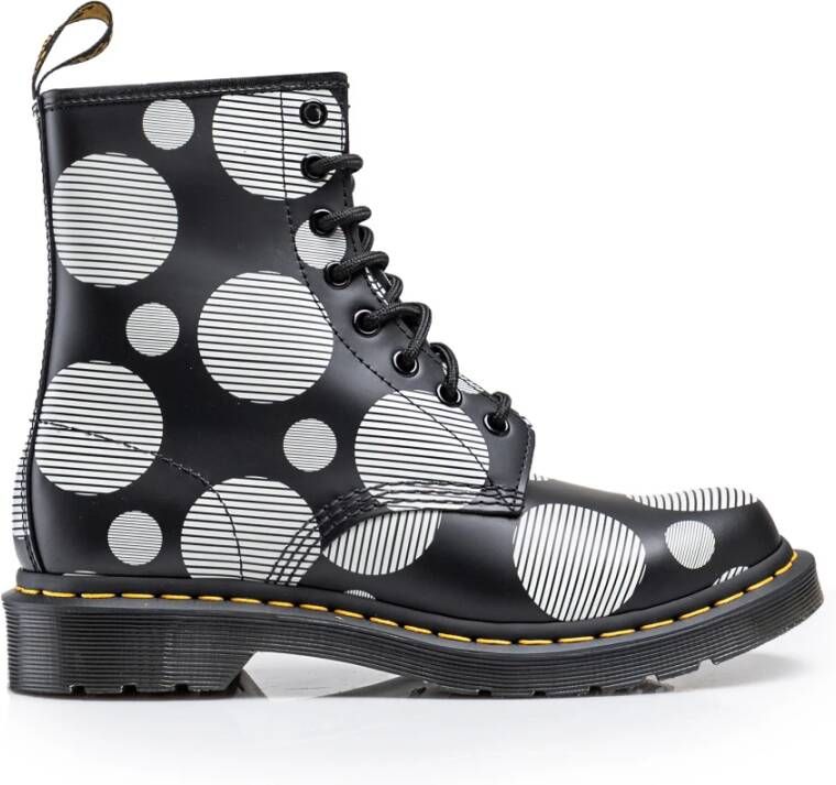 Dr. Martens Witte Enkellaarzen 1460 Vrouwen Multicolor Dames