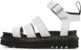 Dr. Martens Ademende platformsandalen met gewatteerde kraag White Dames - Thumbnail 1