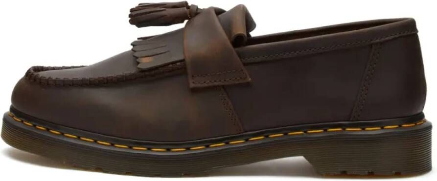 Dr. Martens Adrian Loafers Leer Donkerbruin Brown Heren