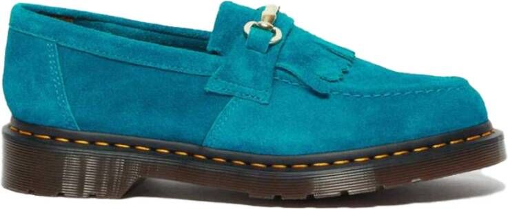 Dr. Martens Adrian Snaffle Loafer Desert Oasis Suede Blue Heren