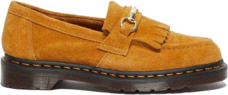 Dr. Martens Adrian Snaffle Loafer Desert Oasis Suede Orange Heren