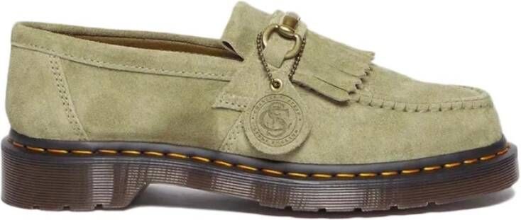 Dr. Martens Adrian Snaffle Suède Loafers Green Unisex