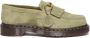 Dr. Martens Adrian Snaffle Suède Loafers Green Unisex - Thumbnail 1