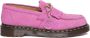 Dr. Martens Adrian Snaffle Suède Loafers Roze Pink Heren - Thumbnail 1