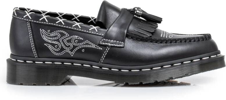 Dr. Martens Adrian Wanama Leren Schoenen Zwart Black Dames