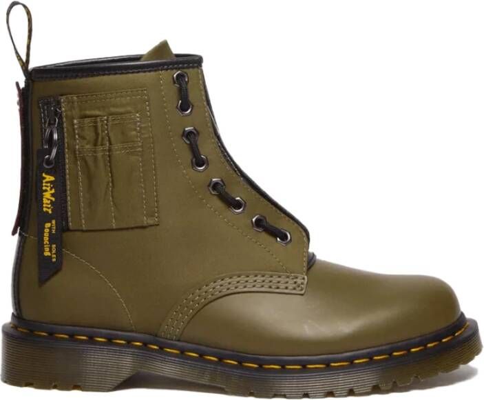 Dr. Martens Alpha 1460 Ben DMS Olive Laarzen Green Unisex