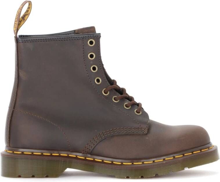 Dr. Martens Anfibio 1460 Crazy Horse Bruin Leren Laars Brown Heren