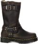 Dr. Martens Anistone Hi Grijze Bikerlaarzen Vrouwen Gray Dames - Thumbnail 13