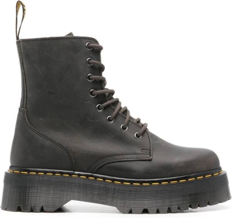 Dr. Martens Antracietgrijze Winterlaarzen Blue Dames