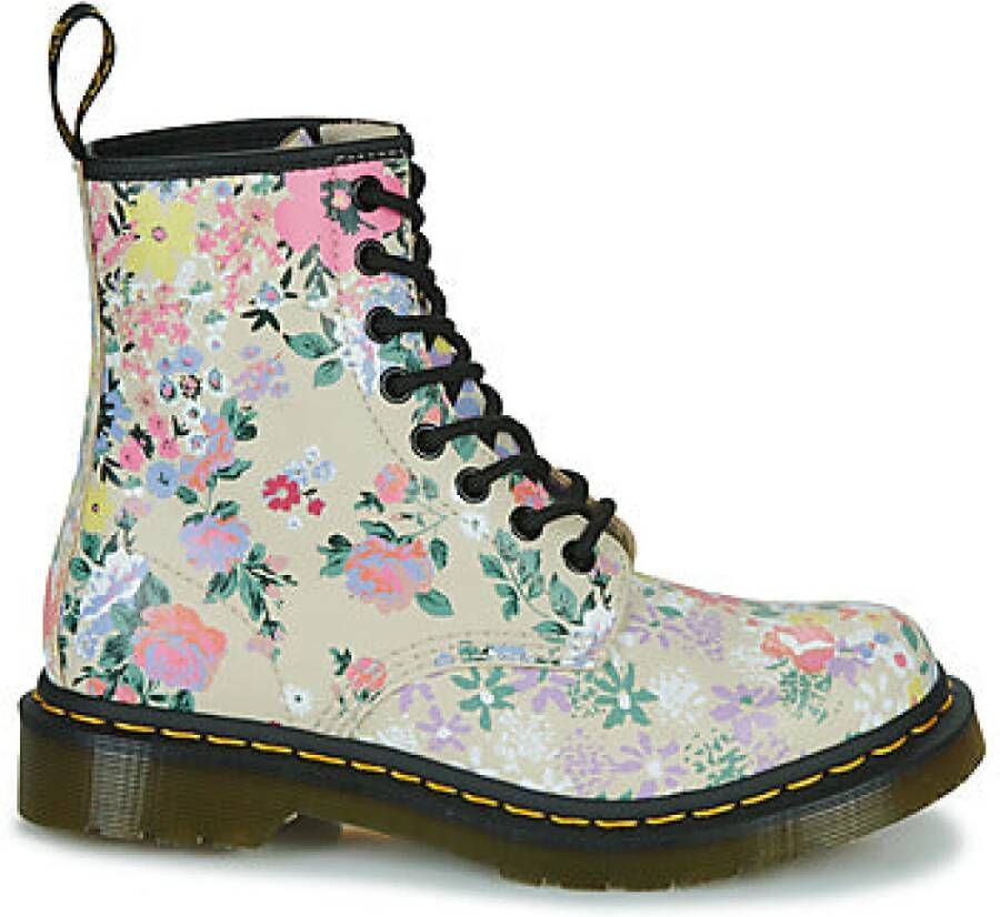 Dr. Martens Bloemenprint Mash Up Veterschoenen Multicolor Dames