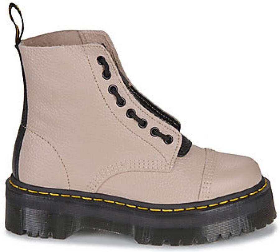 Dr. Martens Beige Dames Enkellaarzen Sinclair Beige Dames