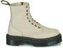 Dr. Martens Klassieke Leren Laarzen voor Mannen Beige Dames - Thumbnail 4