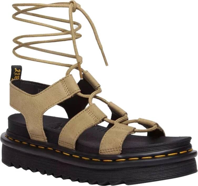 Dr. Martens Beige Sandalen Nartilla Savannah Tan Beige Dames