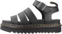 Dr. Martens Women's Blaire Chunky 3 Strap Sandal Sandalen grijs zwart - Thumbnail 1