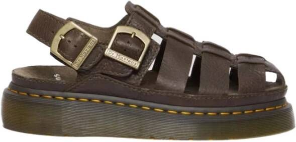 Dr. Martens Bruine Grizzly Sandalen Brown Dames